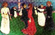 Edvard Munch livets dans china oil painting artist